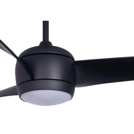 Lucci air 512910 - LED Griestu ventilators AIRFUSION NORDIC LED/20W/230V melna + tālvadības pults