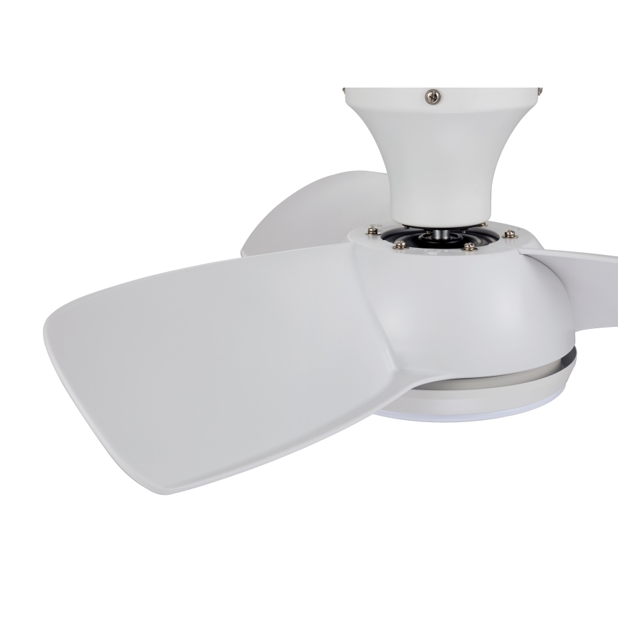 Lucci air 513071 - LED Aptumšojams griestu ventilators SYROS LED/18W/230V 3000/4000/6000K balta + tālvadības pults