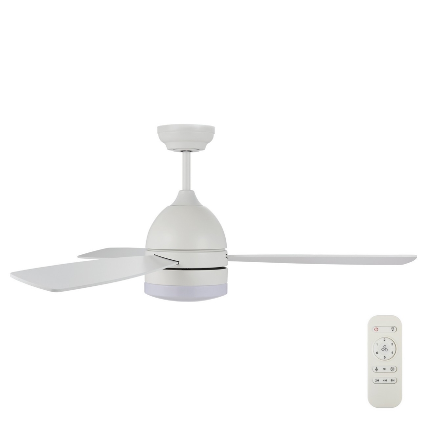 Lucci air 513075 - LED Griestu ventilators VECTOR LED/25W/230V 3000/4200/6500K balta + tālvadības pults