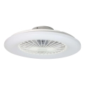 Lucci Air 513200 - LED Aptumšojama griestu lampa ar ventilatoru OSLO LED/20W/230V 3000/4500/6500K balta + tālvadības pults