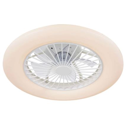 Lucci Air 513200 - LED Aptumšojama griestu lampa ar ventilatoru OSLO LED/20W/230V 3000/4500/6500K balta + tālvadības pults