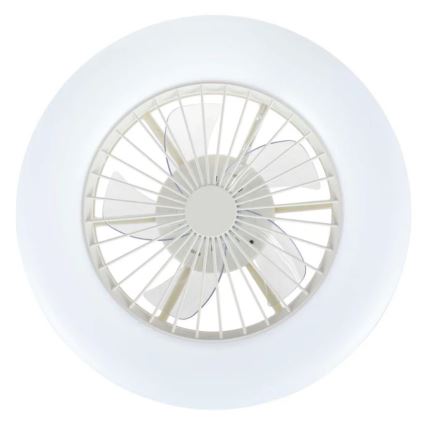 Lucci Air 513200 - LED Aptumšojama griestu lampa ar ventilatoru OSLO LED/20W/230V 3000/4500/6500K balta + tālvadības pults