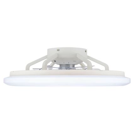 Lucci Air 513200 - LED Aptumšojama griestu lampa ar ventilatoru OSLO LED/20W/230V 3000/4500/6500K balta + tālvadības pults