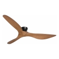 Lucci Air 514032 - Griestu ventilators KOTARA Ø 137 cm, brūns/melns + ar tālvadības pulti