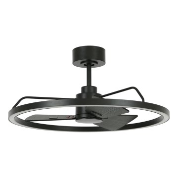 Lucci Air 516124 - LED Aptumšojams griestu ventilators CESSNA LED/36W/230V 3000/4000/5000K melna + tālvadības pults
