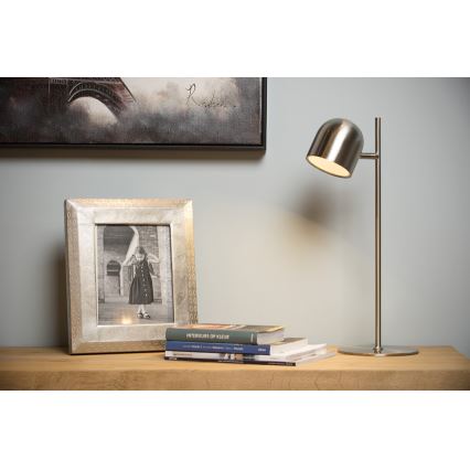 Lucide 03603/05/12- LED Aptumšojama galda lampa SKANSKA LED/5W/230V matēts hroms
