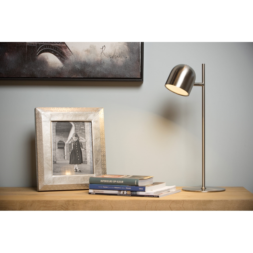 Lucide 03603/05/12- LED Aptumšojama galda lampa SKANSKA LED/5W/230V matēts hroms