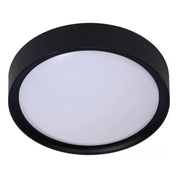 Lucide 08109/01/30 - Griestu lampa LEX 1xE27/9W/230V, melna