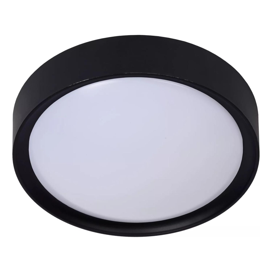Lucide 08109/01/30 - Griestu lampa LEX 1xE27/9W/230V, melna