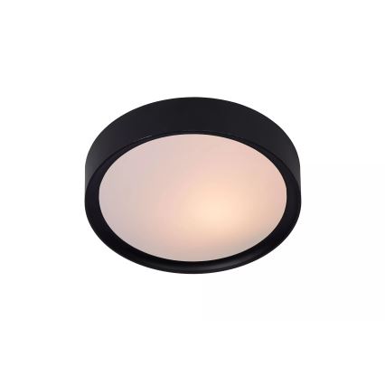 Lucide 08109/01/30 - Griestu lampa LEX 1xE27/9W/230V, melna