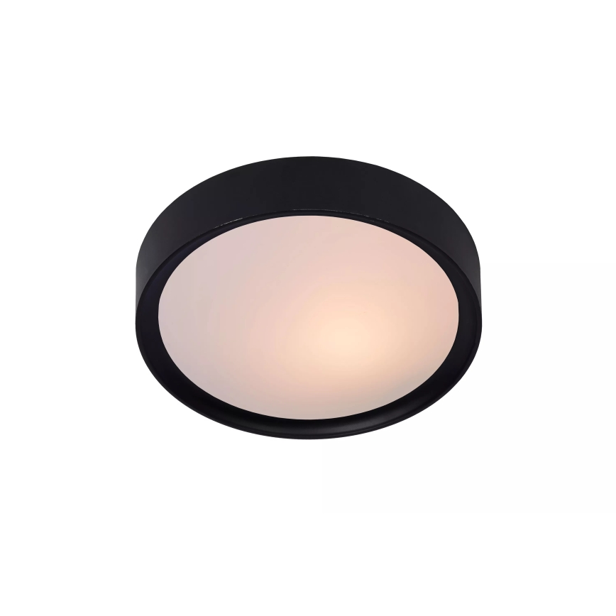Lucide 08109/01/30 - Griestu lampa LEX 1xE27/9W/230V, melna