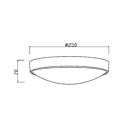 Lucide 08109/01/30 - Griestu lampa LEX 1xE27/9W/230V, melna