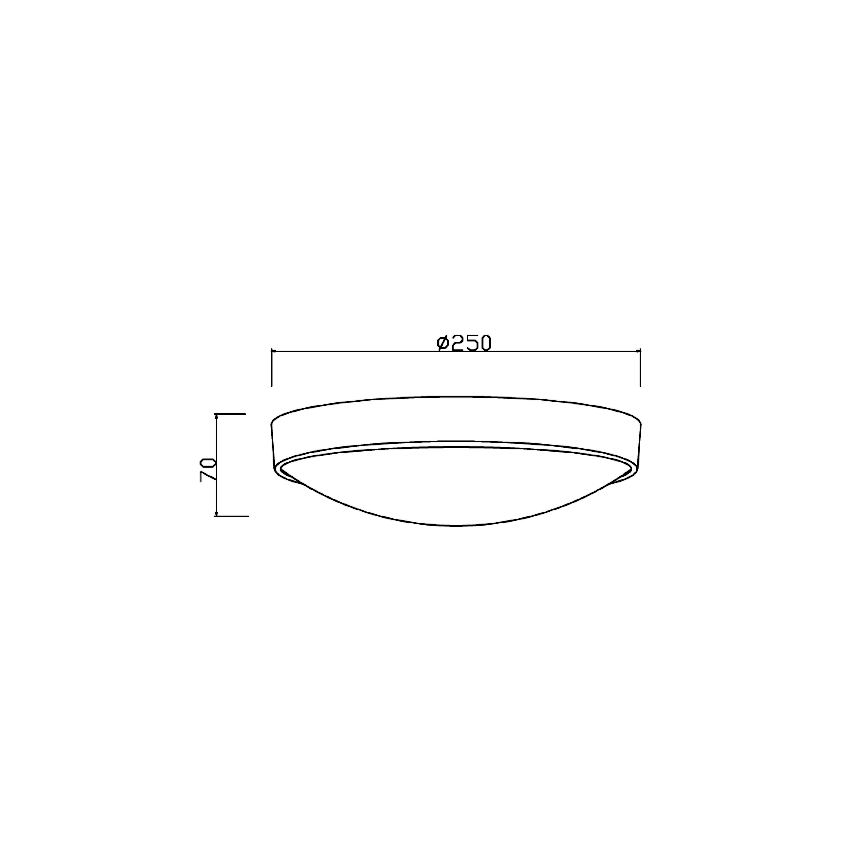 Lucide 08109/01/30 - Griestu lampa LEX 1xE27/9W/230V, melna