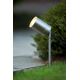 Lucide 14868/05/12 - Āra LED lampa ARNE-LED 1xGU10/5W/230V matēts hroms IP44
