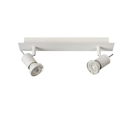 Lucide 17990/10/31 - LED Starmetis TWINNY-LED 2xGU10/4,5W/230V balts