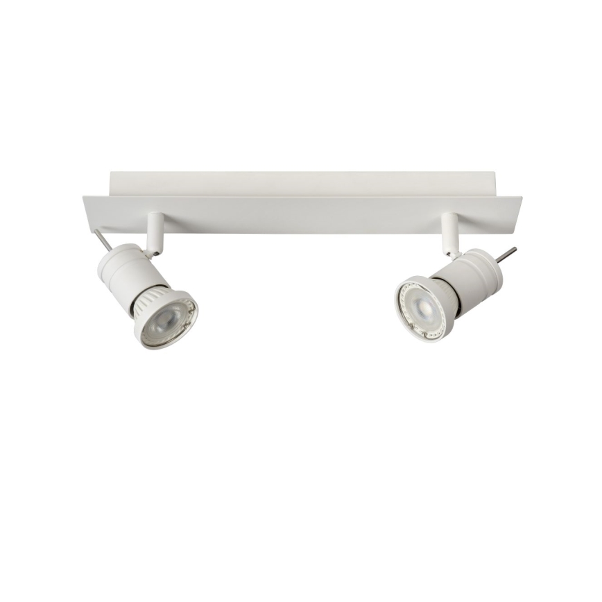 Lucide 17990/10/31 - LED Starmetis TWINNY-LED 2xGU10/4,5W/230V balts