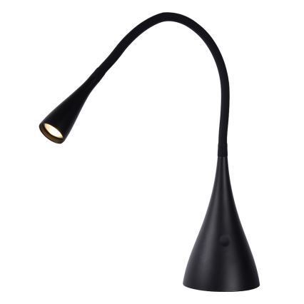 Lucide 18656/03/30 - LED Aptumšojama skārienvadāma galda lampa ZOZY LED/4W/230V melna