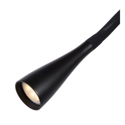 Lucide 18656/03/30 - LED Aptumšojama skārienvadāma galda lampa ZOZY LED/4W/230V melna