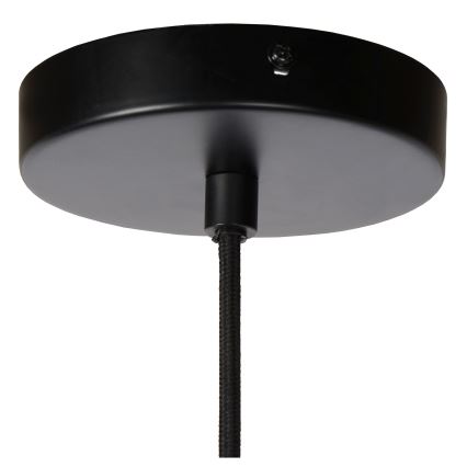 Lucide 20419/20/66 - Lustra ar auklu OPHELIA 1xE27/40W/230V d. 20 cm rozā