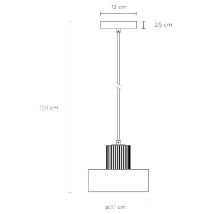 Lucide 20419/20/66 - Lustra ar auklu OPHELIA 1xE27/40W/230V d. 20 cm rozā
