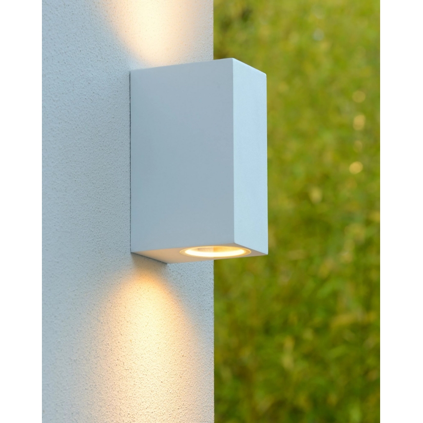 Lucide 22860/10/31 - LED Aptumšojama āra sienas lampa ZORA 2xGU10/5W/230V IP44