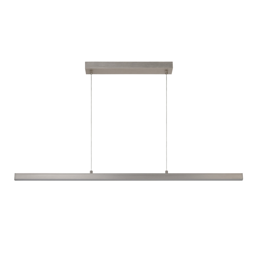 Lucide 23460/30/12 - LED Aptumšojama lustra ar auklu SIGMA LED/30W/230V matēts hroms