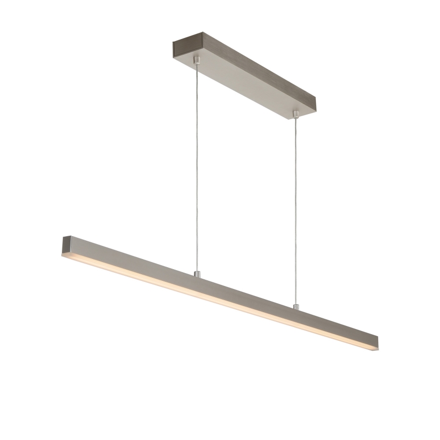Lucide 23460/30/12 - LED Aptumšojama lustra ar auklu SIGMA LED/30W/230V matēts hroms