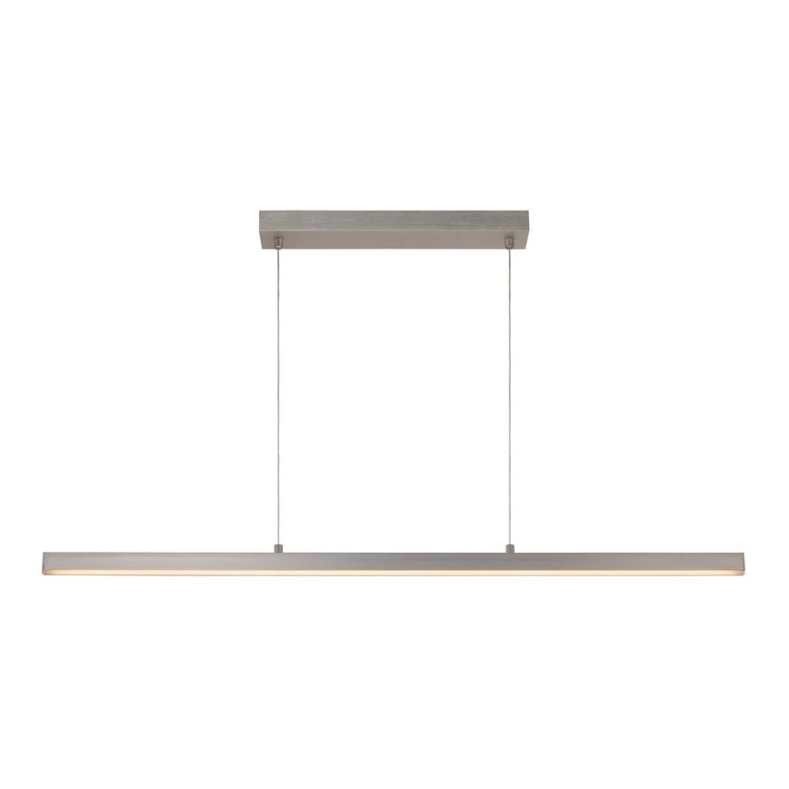 Lucide 23460/30/12 - LED Aptumšojama lustra ar auklu SIGMA LED/30W/230V matēts hroms