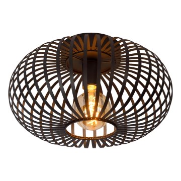 Lucide 78174/40/30 - Griestu lampa MANUELA 1xE27/60W/230V d. 39,5 cm melna