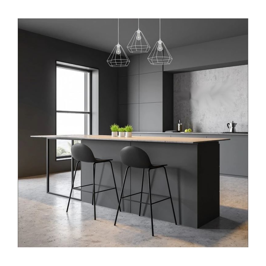 Lustra ALMA 3xE27/60W/230V balts