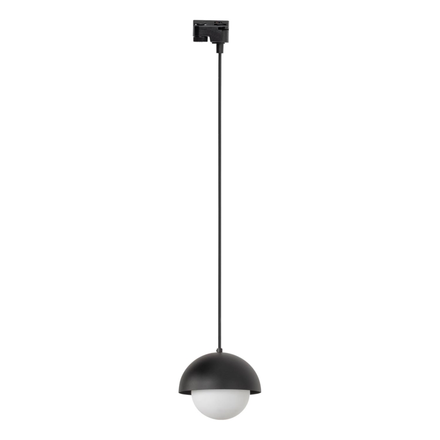 Lustra ar auklu 1 fāzes sliežu sistēmai BONO 1xG9/8W/230V melna