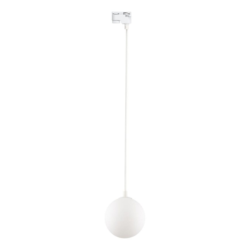 Lustra ar auklu 1 fāzes sliežu sistēmai TRACER 1xG9/8W/230V balta