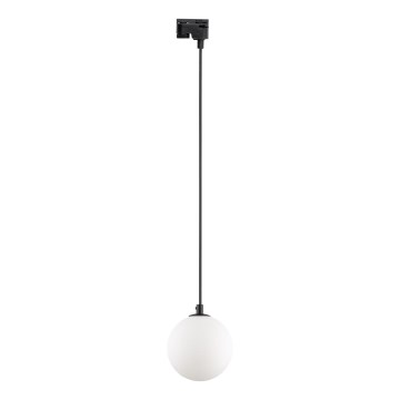 Lustra ar auklu 1 fāzes sliežu sistēmai TRACER 1xG9/8W/230V melna/balta