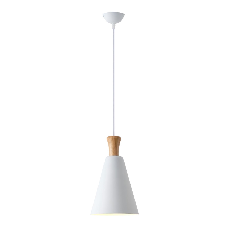 Lustra ar auklu 1xE27/15W/230V balta d. 20 cm