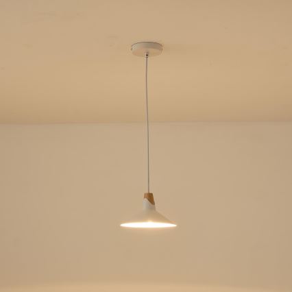 Lustra ar auklu 1xE27/15W/230V balta