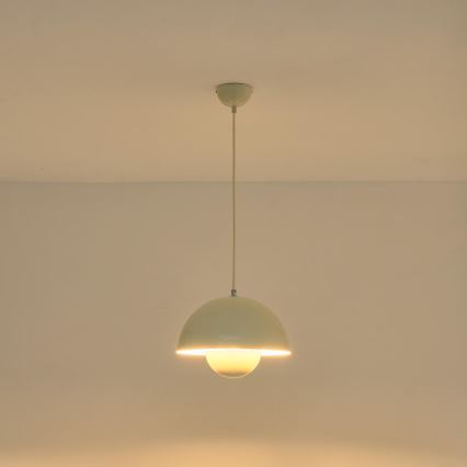 Lustra ar auklu 1xE27/15W/230V balta