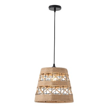Lustra ar auklu 1xE27/15W/230V bēša
