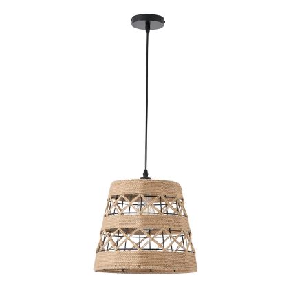 Lustra ar auklu 1xE27/15W/230V bēša