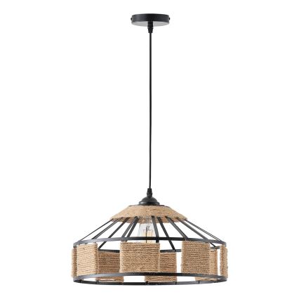 Lustra ar auklu 1xE27/15W/230V bēša