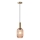 Lustra ar auklu 1xE27/15W/230V brūna pr. 13 cm