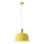 Lustra ar auklu 1xE27/15W/230V dzeltena pr. 27 cm
