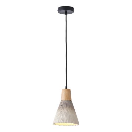 Lustra ar auklu 1xE27/15W/230V krēmkrāsa