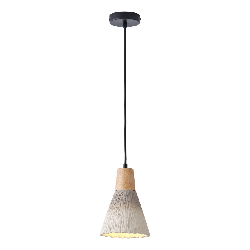 Lustra ar auklu 1xE27/15W/230V krēmkrāsa