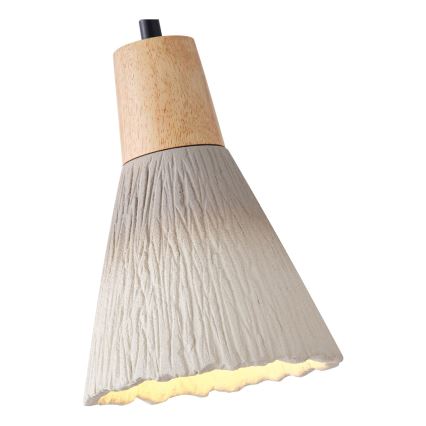 Lustra ar auklu 1xE27/15W/230V krēmkrāsa