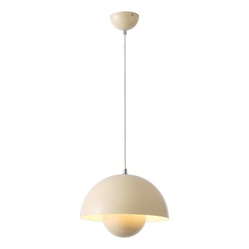 Lustra ar auklu 1xE27/15W/230V krēmkrāsa