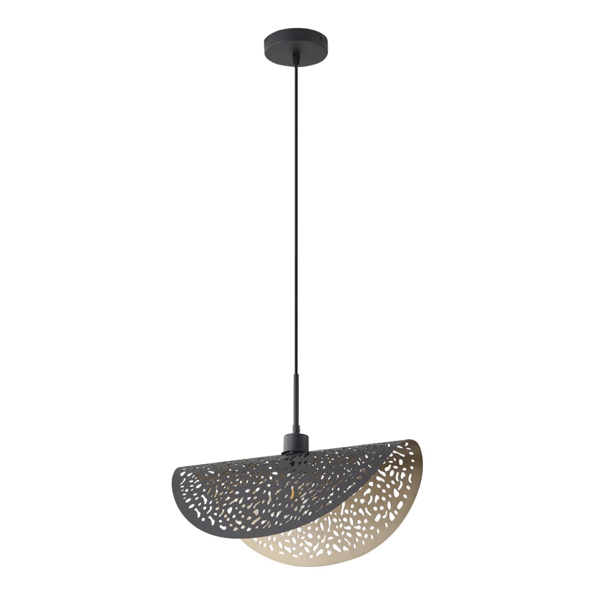 Lustra ar auklu 1xE27/15W/230V melna