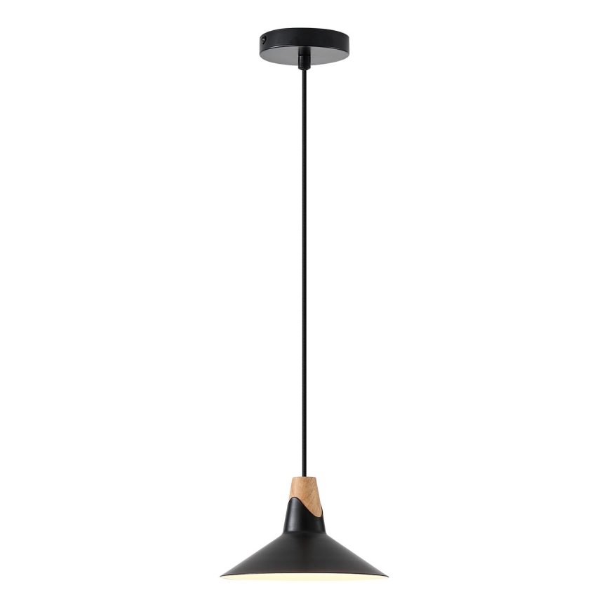 Lustra ar auklu 1xE27/15W/230V melna
