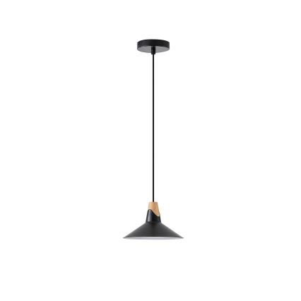 Lustra ar auklu 1xE27/15W/230V melna