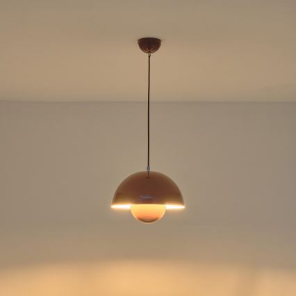 Lustra ar auklu 1xE27/15W/230V sarkana