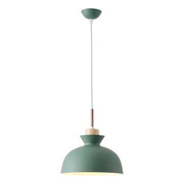 Lustra ar auklu 1xE27/15W/230V zaļa d. 28 cm